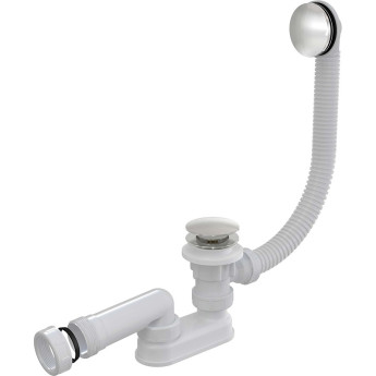 Сифон ALCAPLAST A504CKM для ванны click/clack металл
